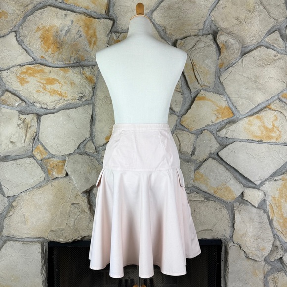 Givenchy 1990s Circle Skirt Pale Pink | FR38, US6 - Picture 4 of 6